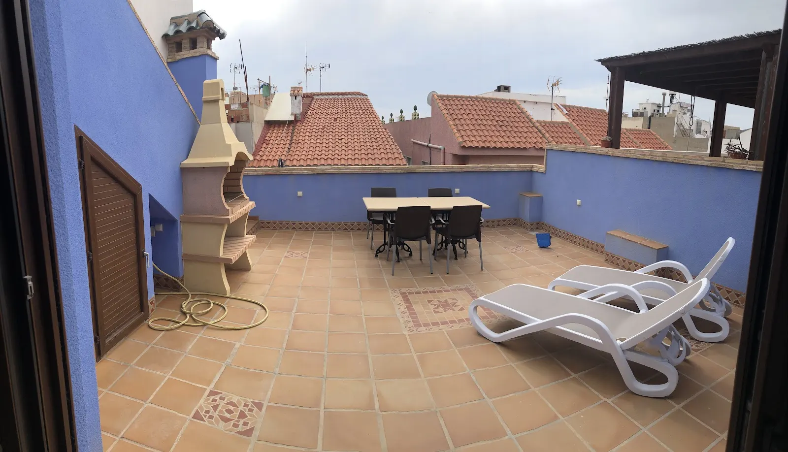 Segundo dormitorio de La Casita Azul, Cabo de Palos