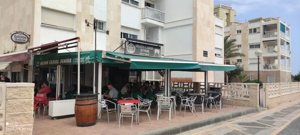 Fachada de Mesón Caribe Junior en La Manga