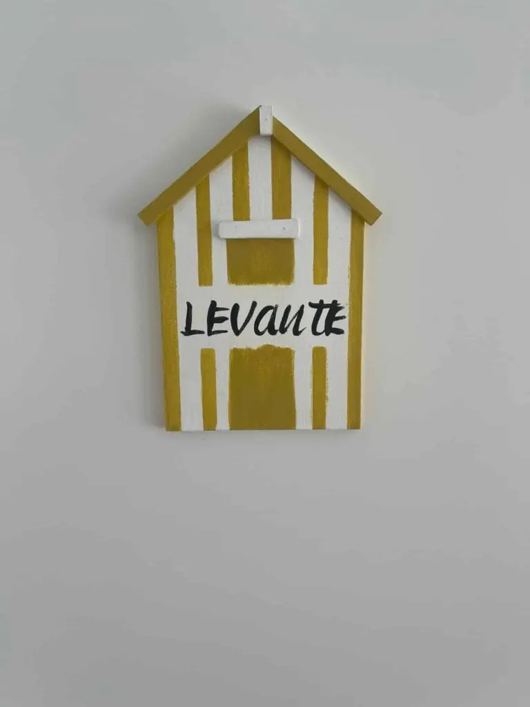 Cartel decorativo Levante en Mintaka Homes
