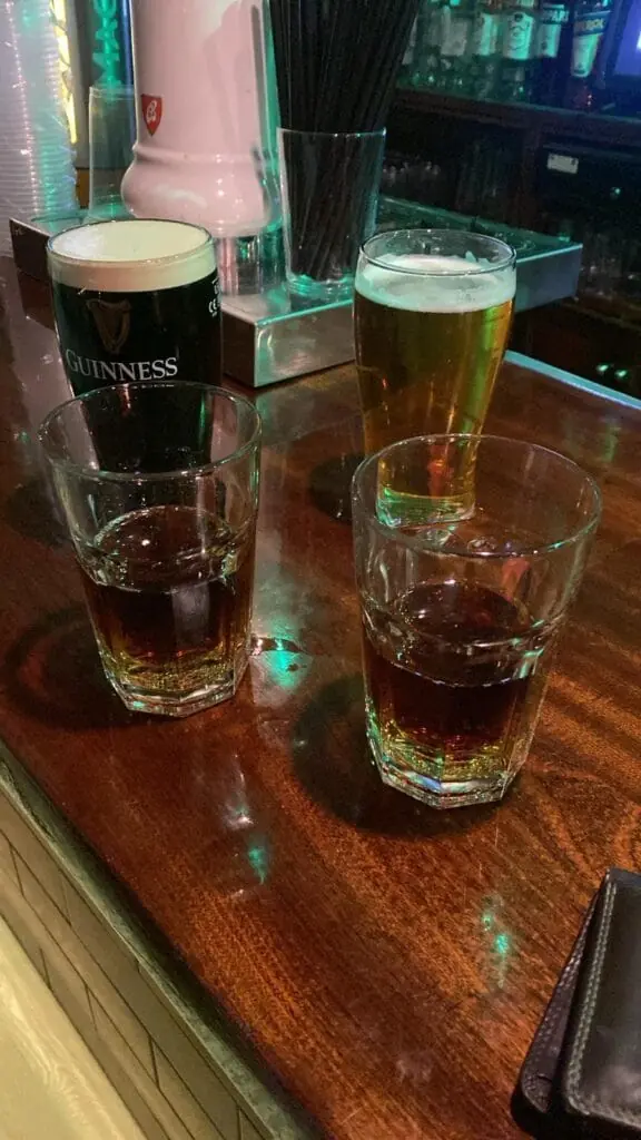 Interior de Mulligan's Irish Pub en La Manga Club