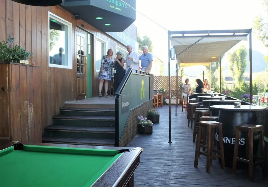Barra de Mulligan's Irish Pub en La Manga Club