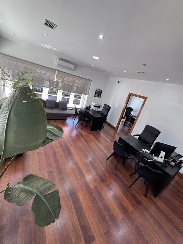 Zona de atención al público de Novahomes Management