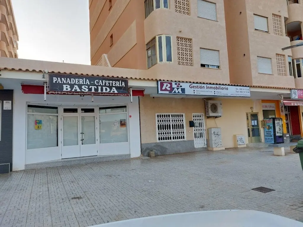 Mostrador de Panadería Bastida, La Manga del Mar Menor