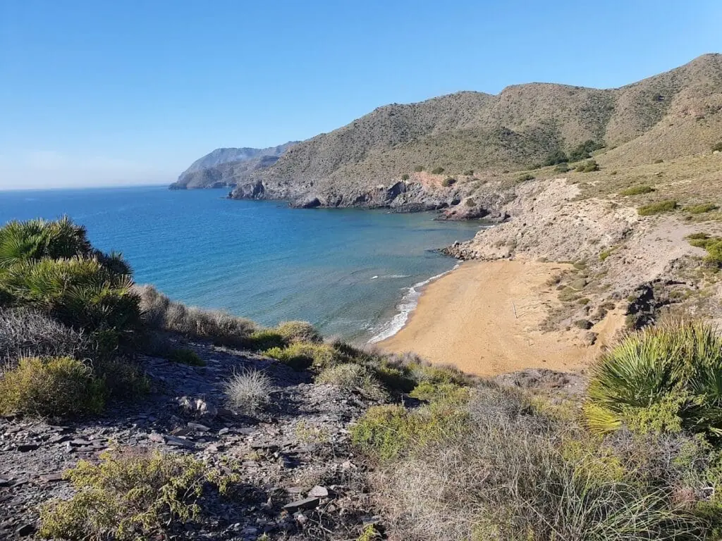 Costa protegida del Parque Regional de Calblanque, Cartagena