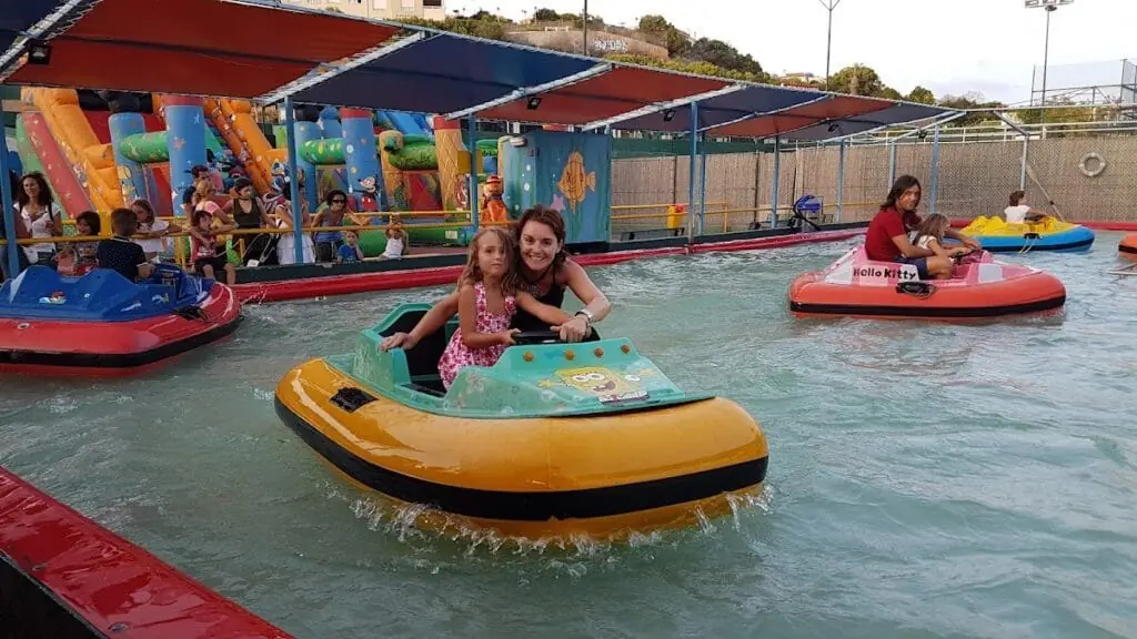 Zona de juegos de Peke Park en La Manga del Mar Menor