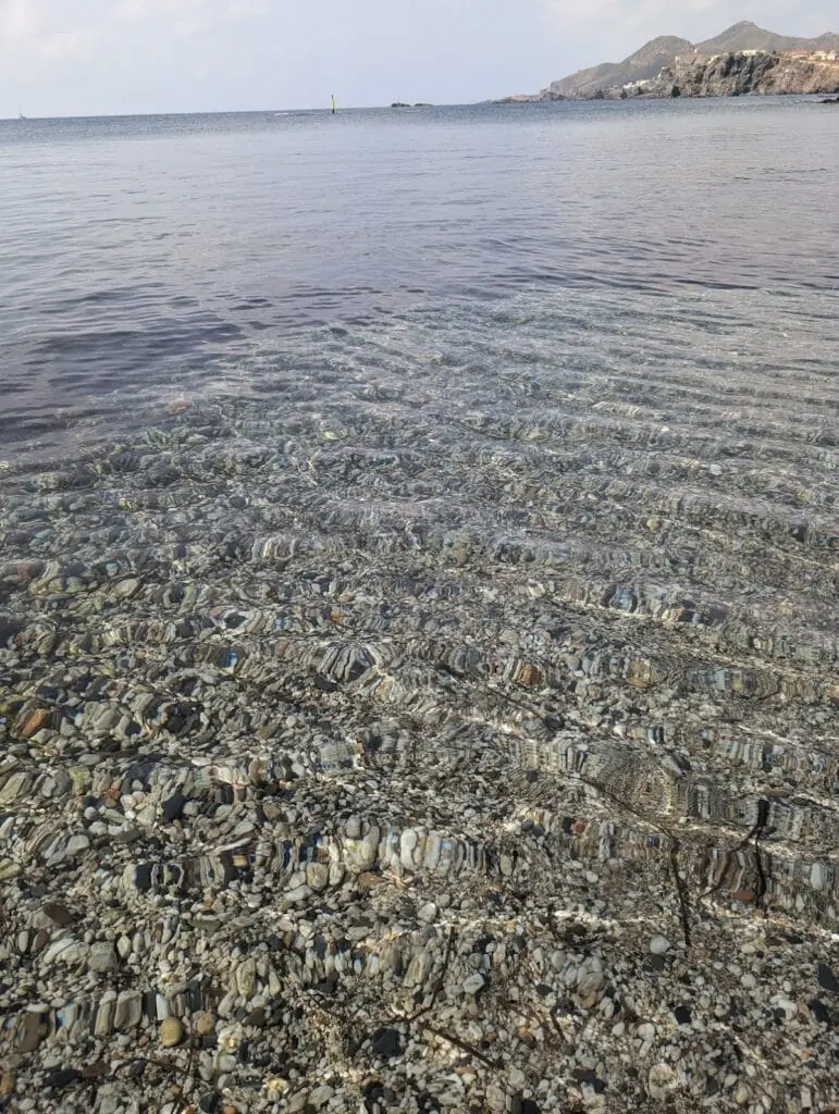 Aparcamiento y acceso a la Playa del Cura, Cabo de Palos