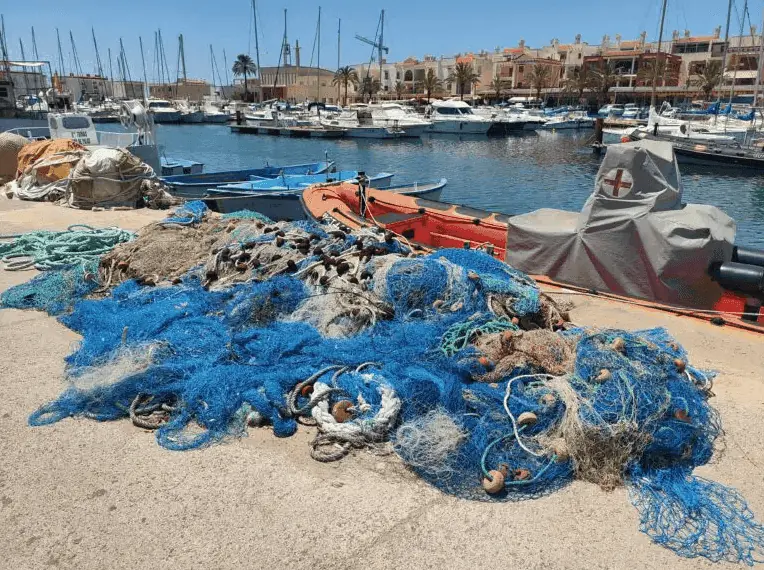 Restaurantes y terrazas junto al Puerto de Cabo de Palos