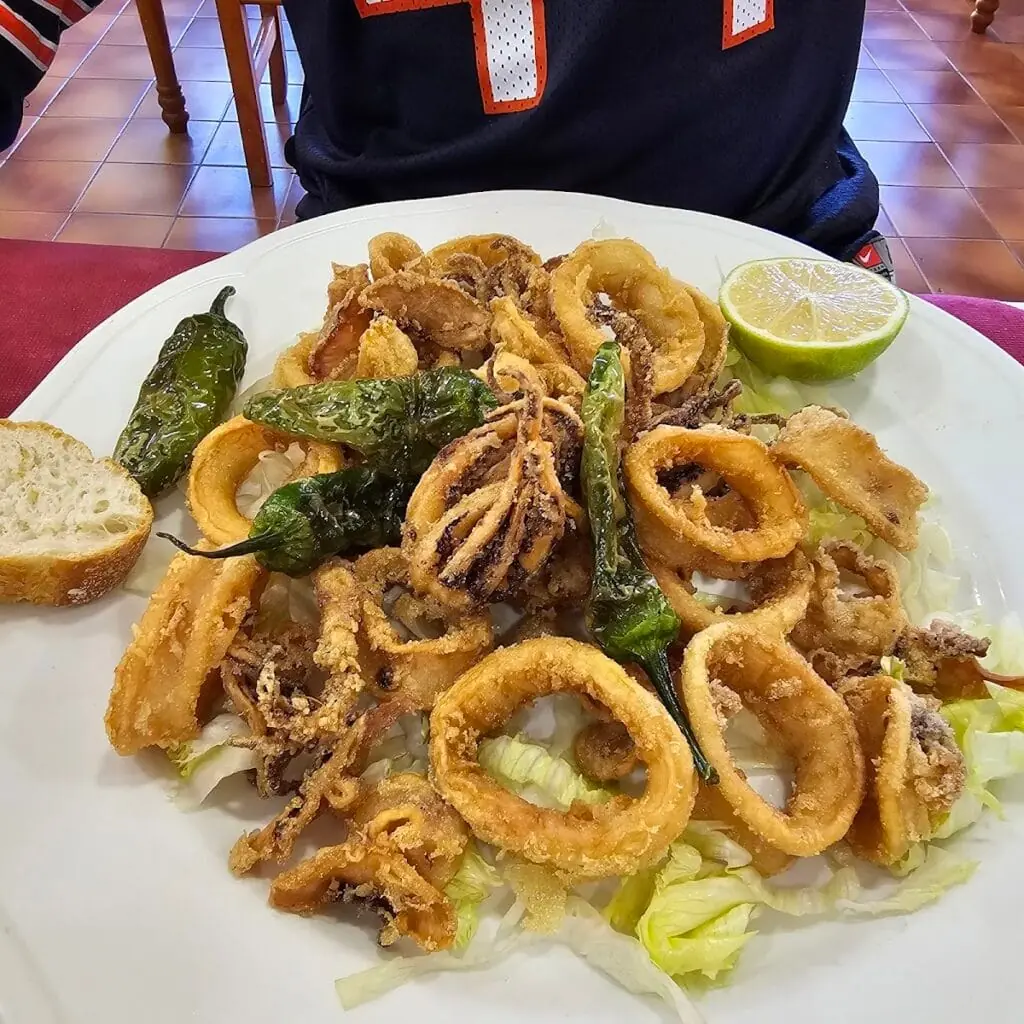 Arroz servido en Restaurante El Lucio