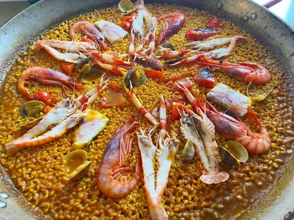 Arroz marinero de Restaurante El Mosqui