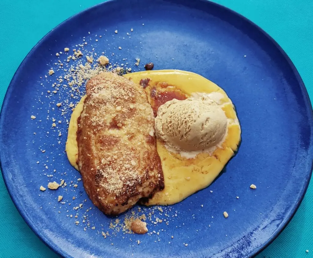Postre de la carta de Restaurante El Mosqui
