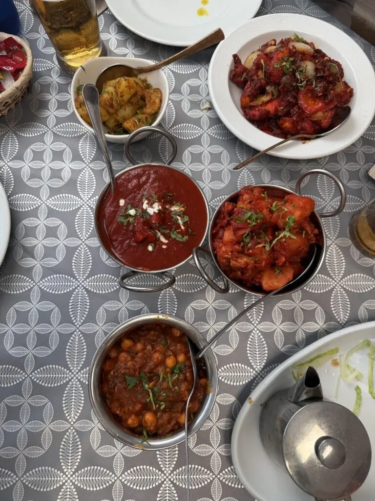 Plato tandoori de Restaurante Piccolo & Tandoori, Mar de Cristal