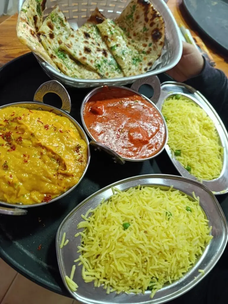 Plato de cocina india al horno tandoori, Taste of India 2