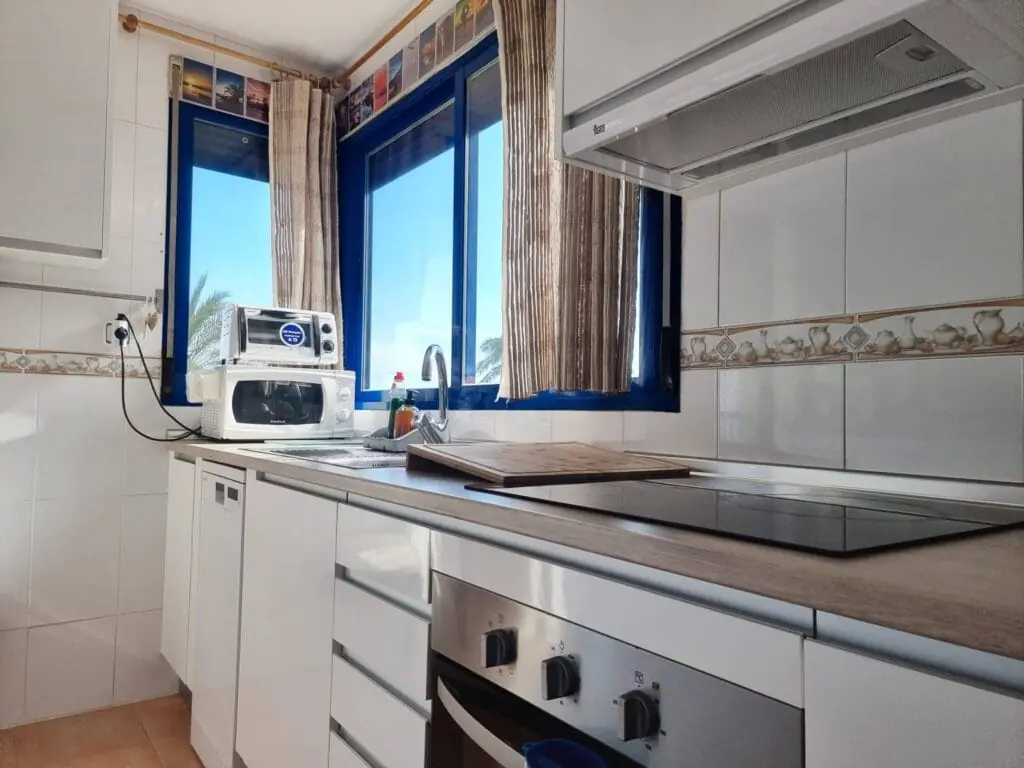 Dormitorio de Shore House frente al Mar Menor