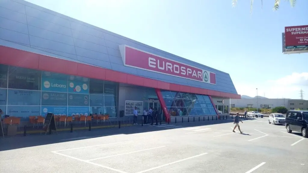 Fachada de Supermercados Eurospar, Cabo de Palos