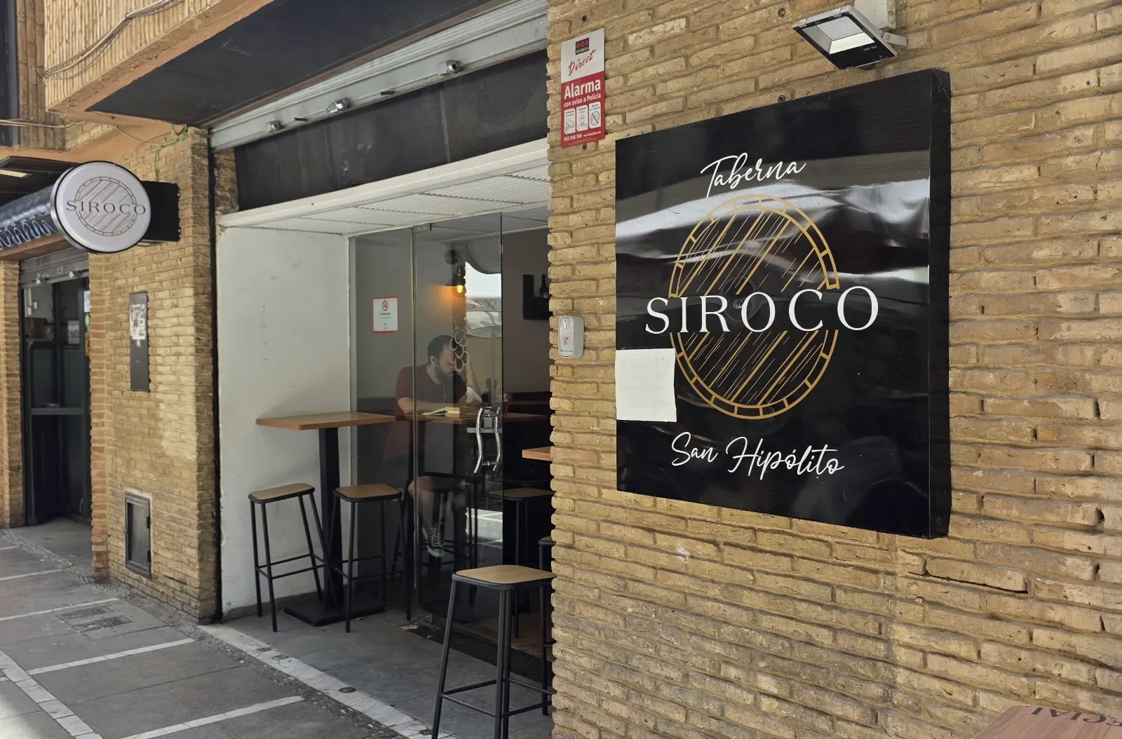 Exterior of Taberna Siroco
