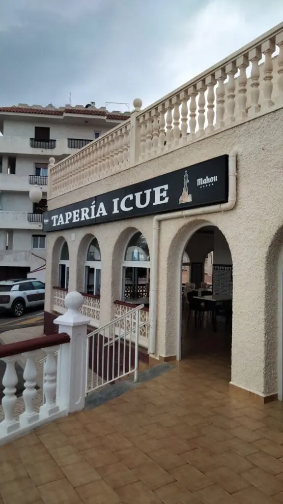 Terraza de Tapería Icue en La Manga