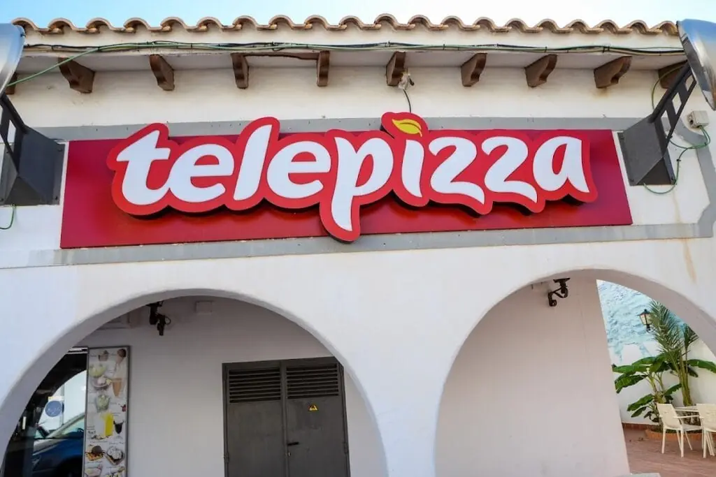Pizza de Telepizza La Manga, Centro Comercial Gran Vía