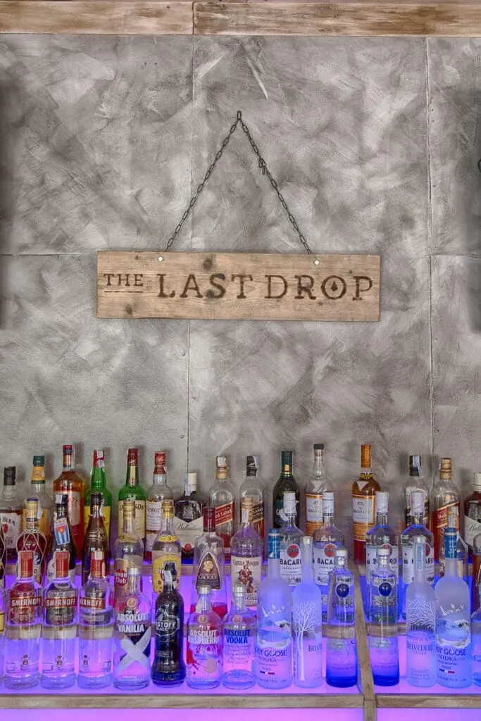 Inside The Last Drop in La Manga Club