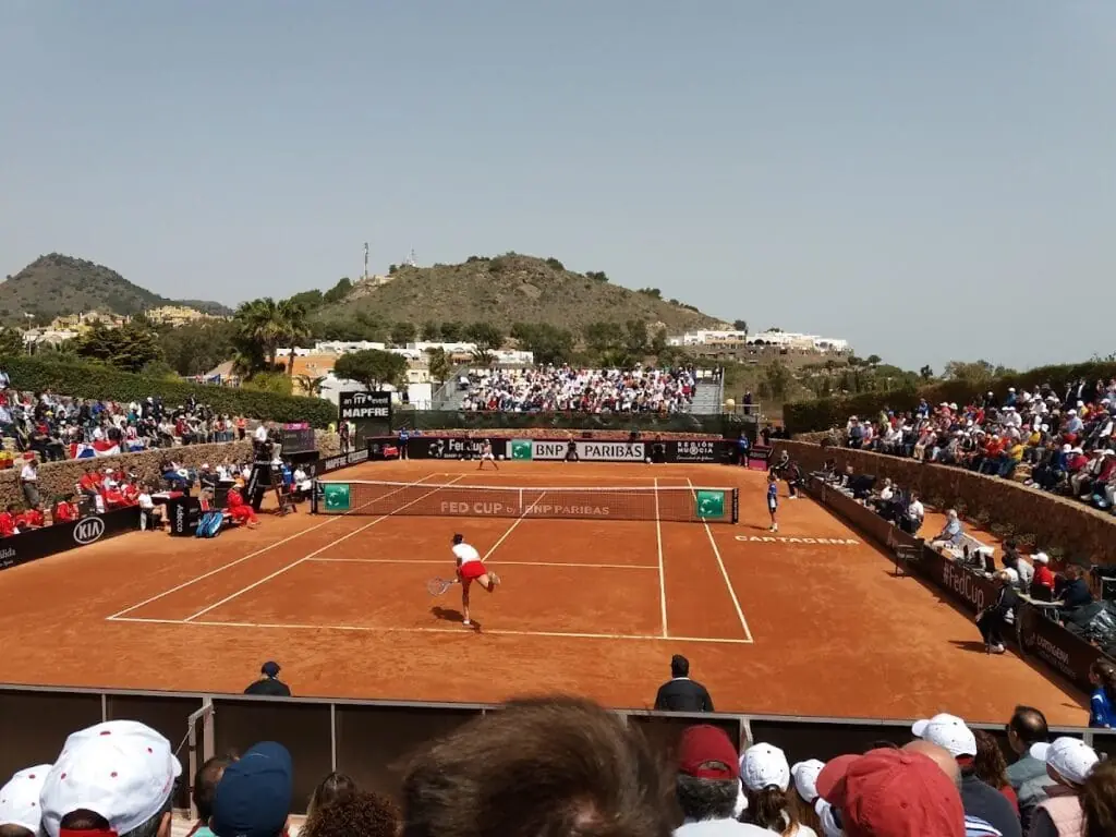 Clase de tenis en The Racquets Club, La Manga Club