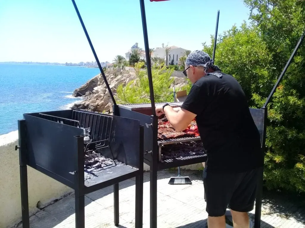 Corte de carne a la parrilla en Tu Asador Argentino, La Manga