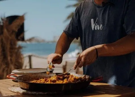 Plato de cocina de mercado en Vivero 55