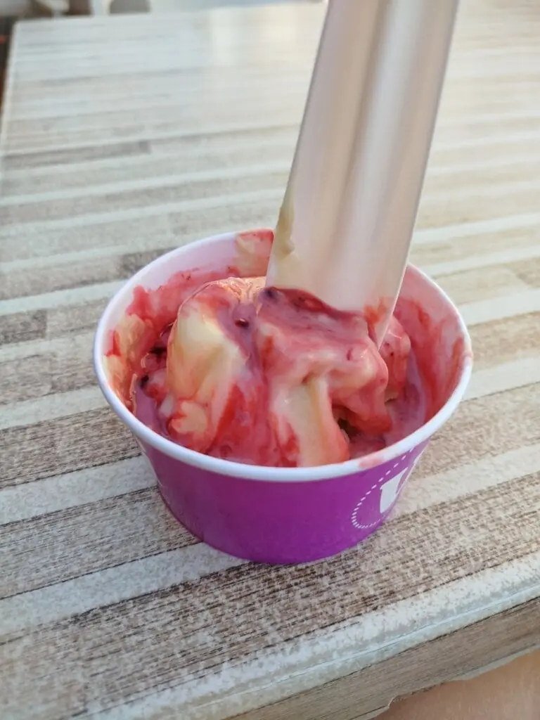 Máquina de helado soft de Wawewi, La Manga del Mar Menor