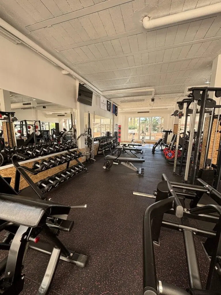 Zona de fuerza de Workout Club La Manga en La Manga